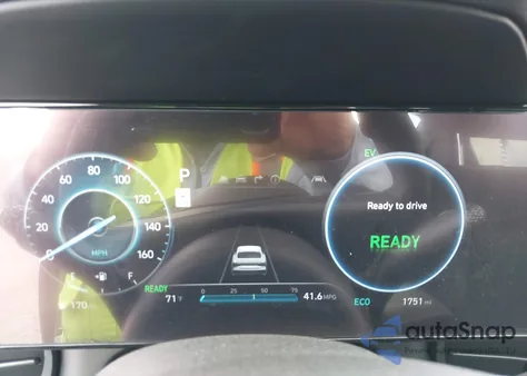 2025 Hyundai Elantra Hybrid Sel Sport z USA, uszkodzony, nr VIN KMHLM4DJ5SU126356